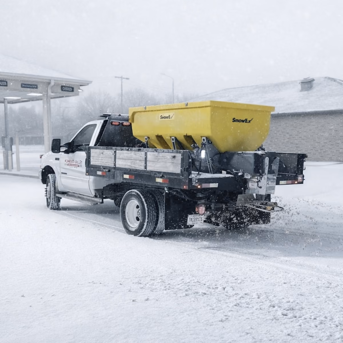 commercial snow plowing | Monmouth Valley Lawn and Landscaping | Fort Wayne, Indiana