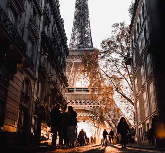 Vue de la Tour Eiffel