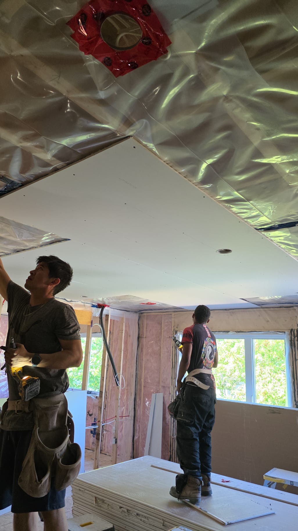 Veinard fireproofing project work in Ottawa