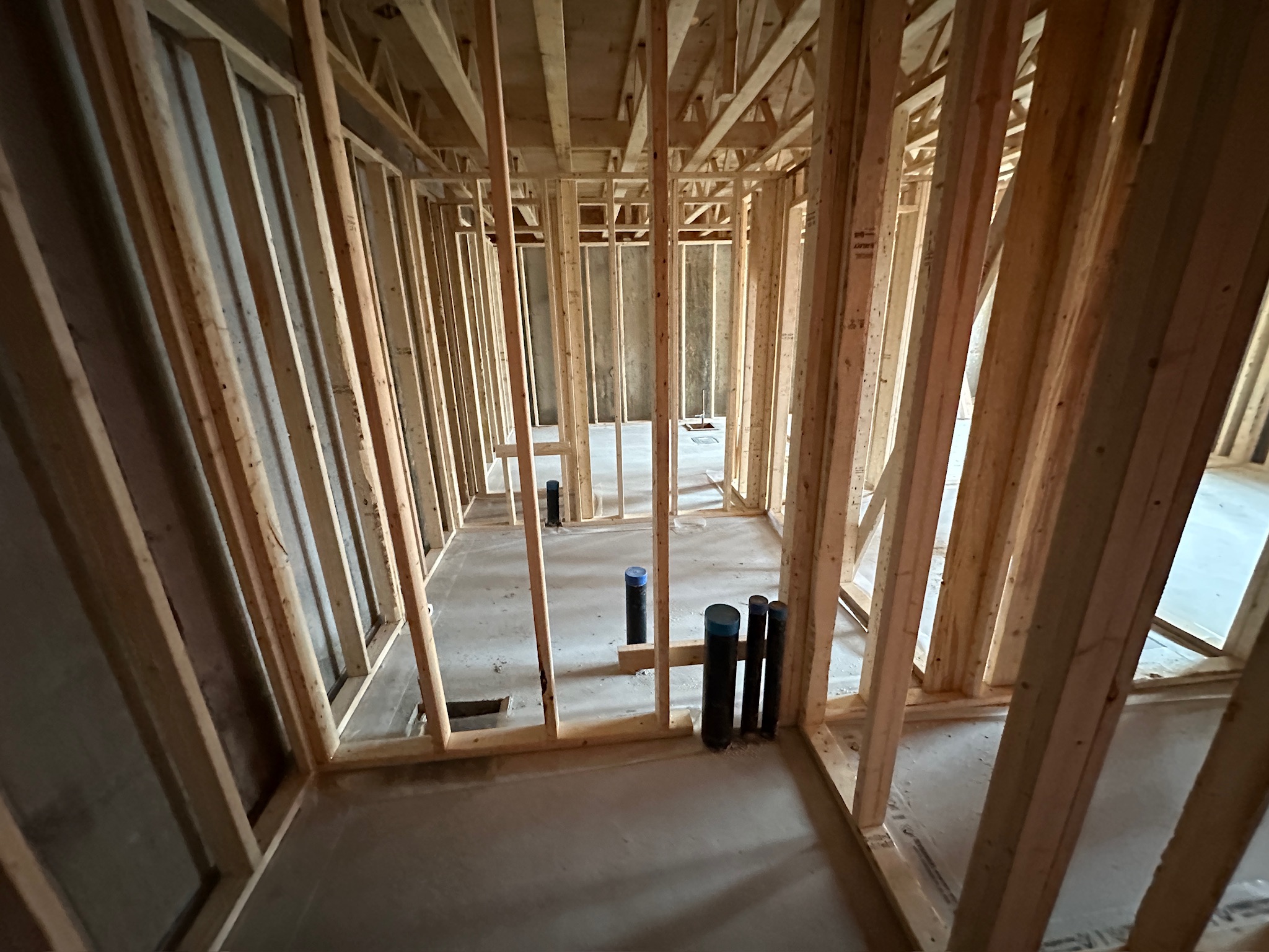 Veinard framing project work in Ottawa