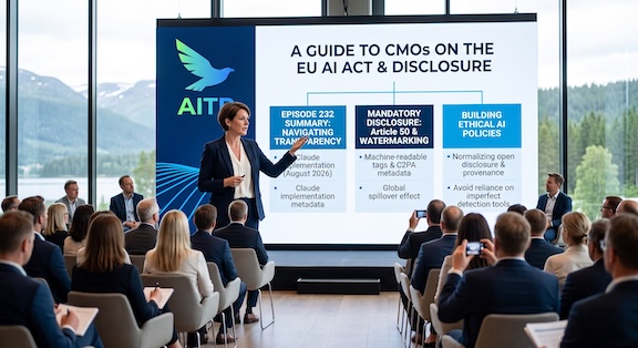 A Guide to CMOs on the EU AI Act and Disclosure