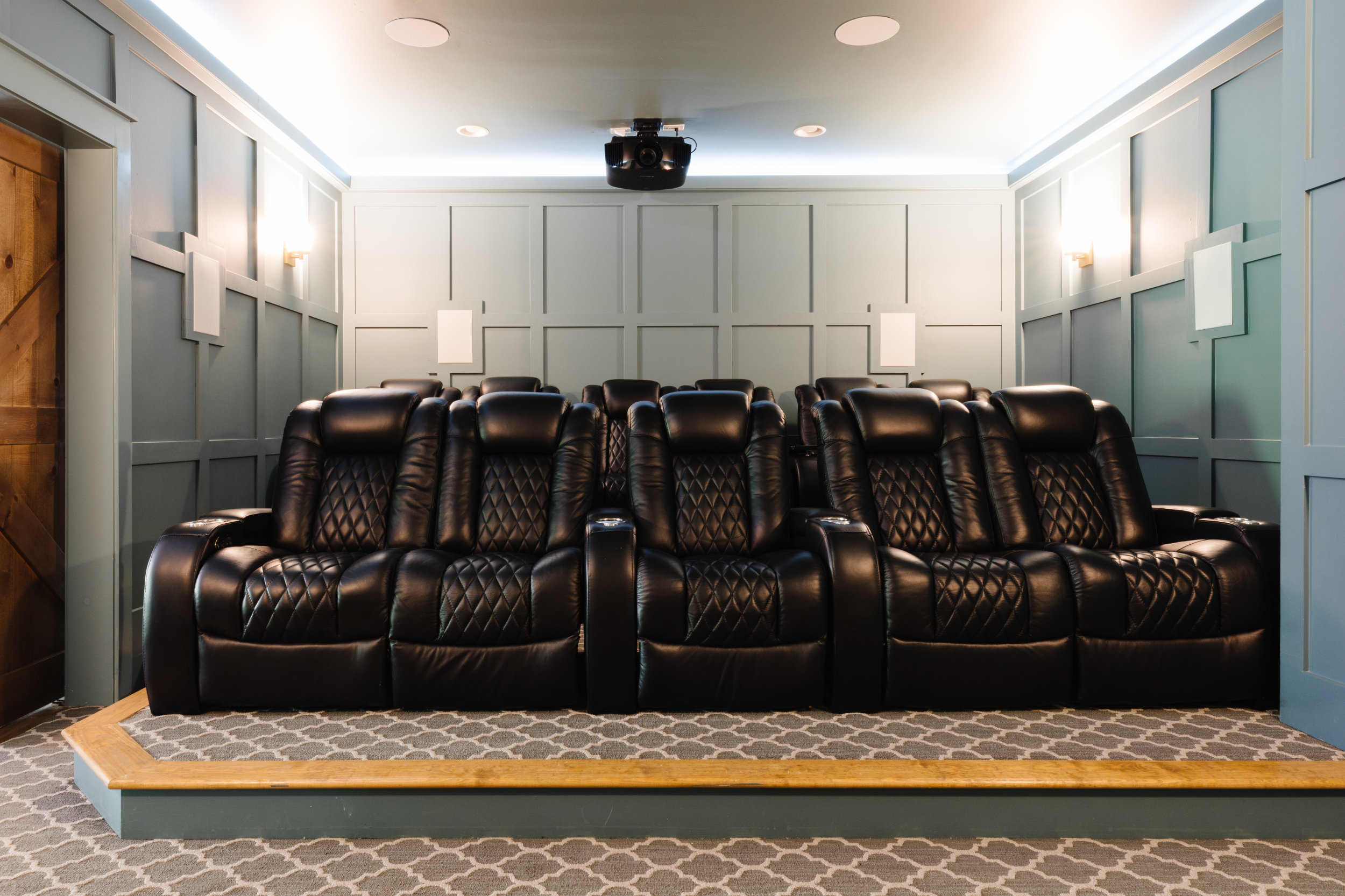 Custom Farmhouse with home theatre