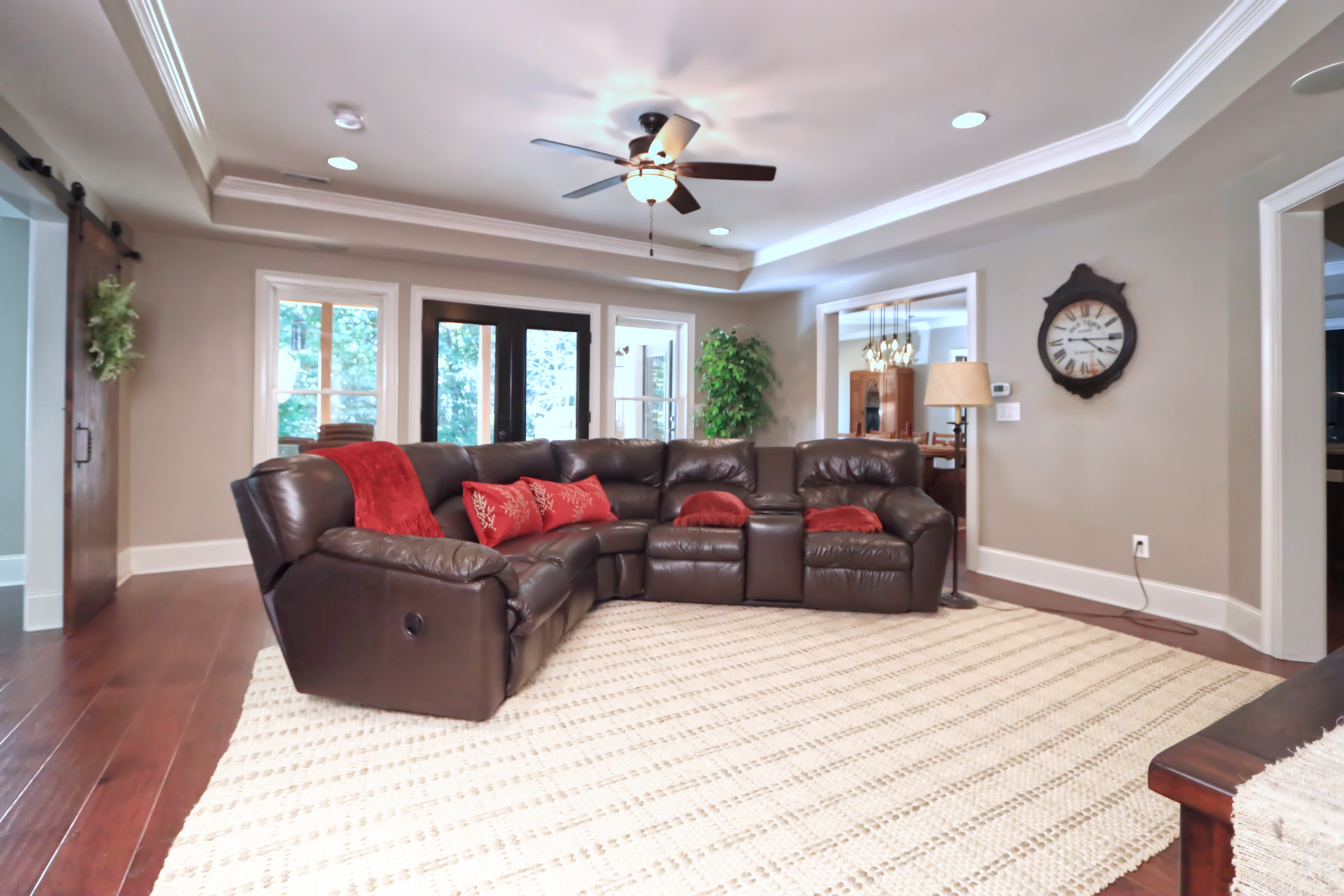 Basement family room