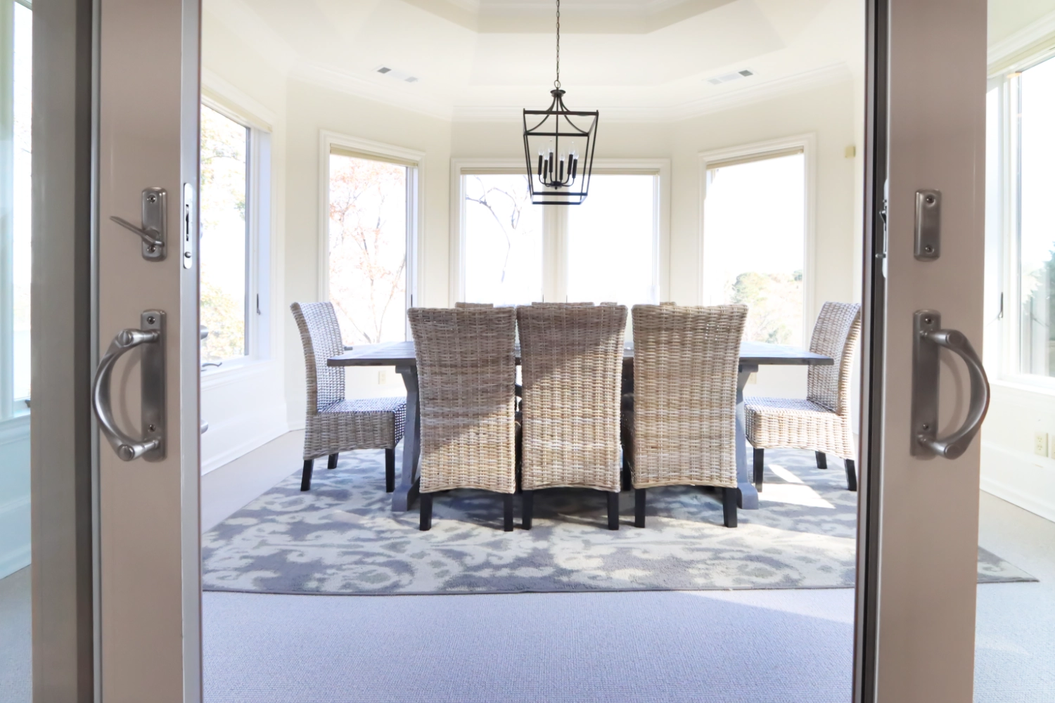 Basement sunroom