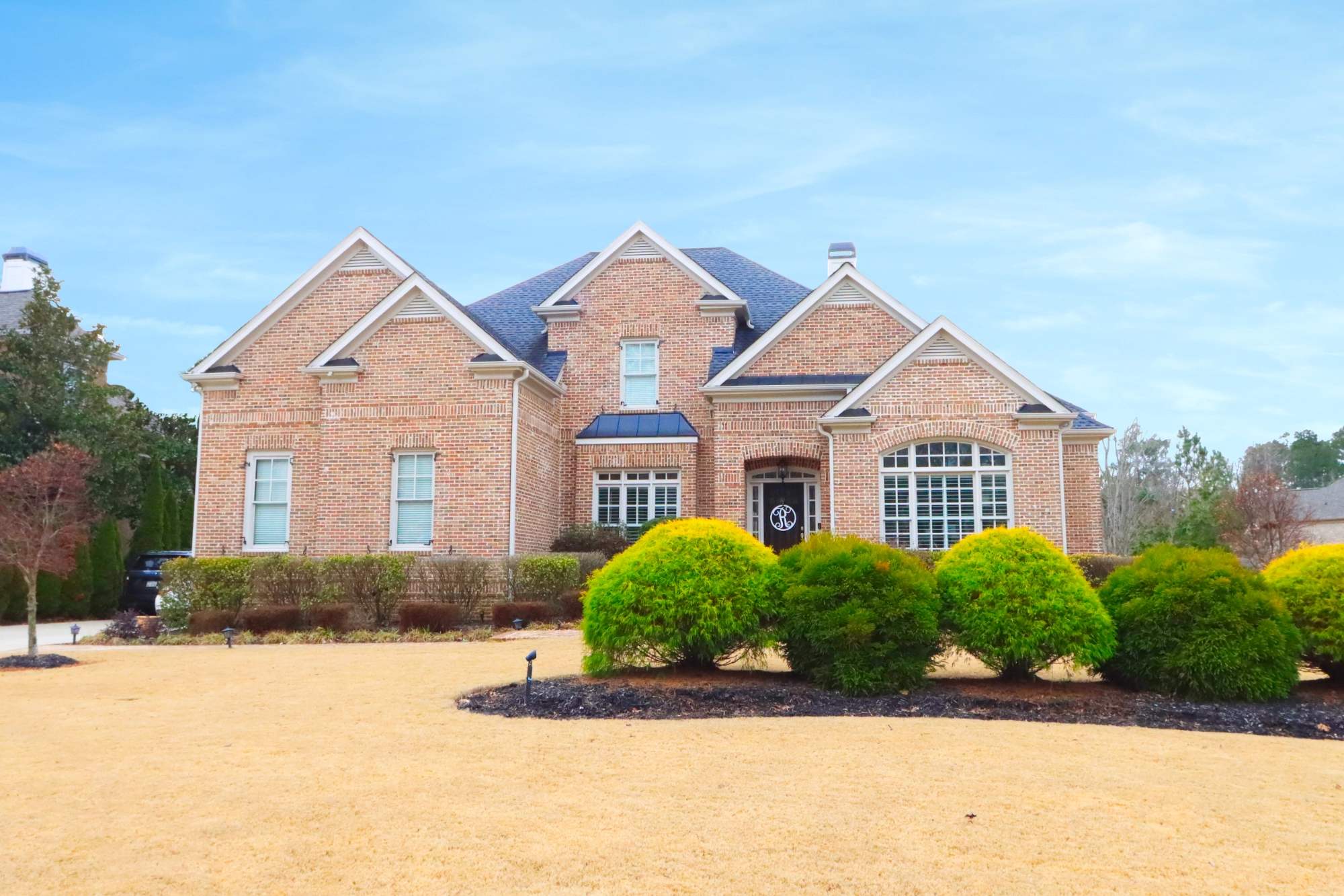 Estate Home front elevation