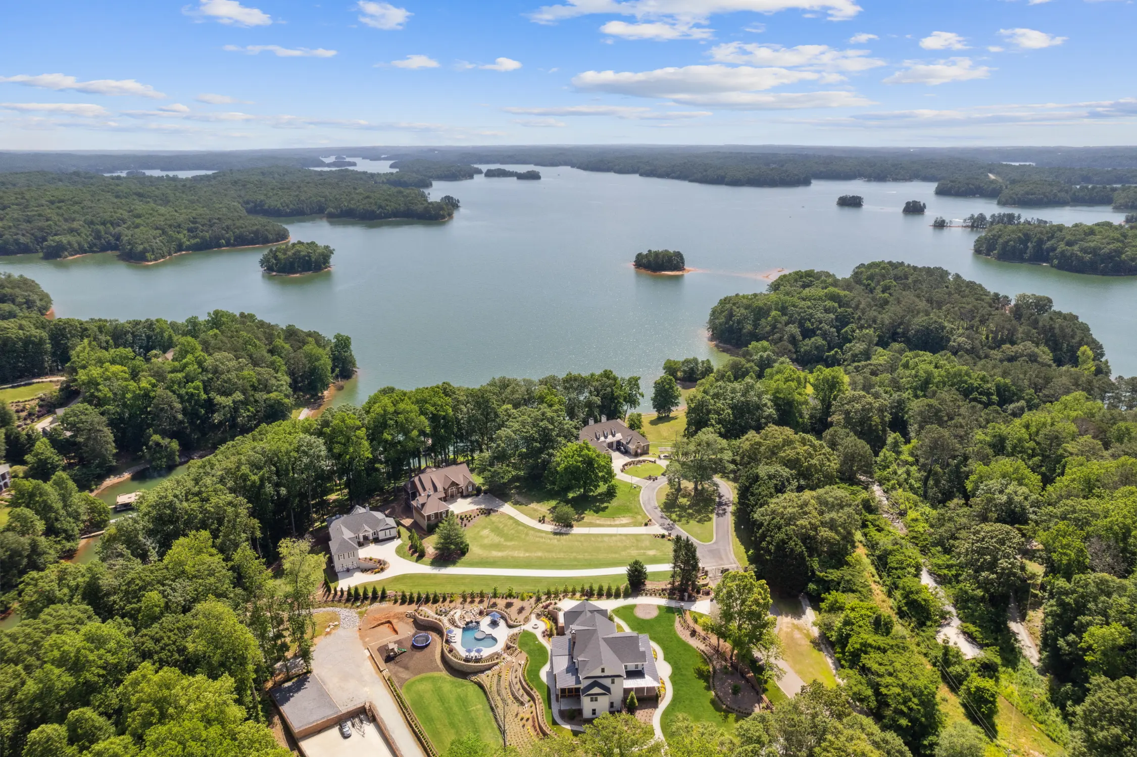 Custom Farmhouse Lake Property on Lake Lanier