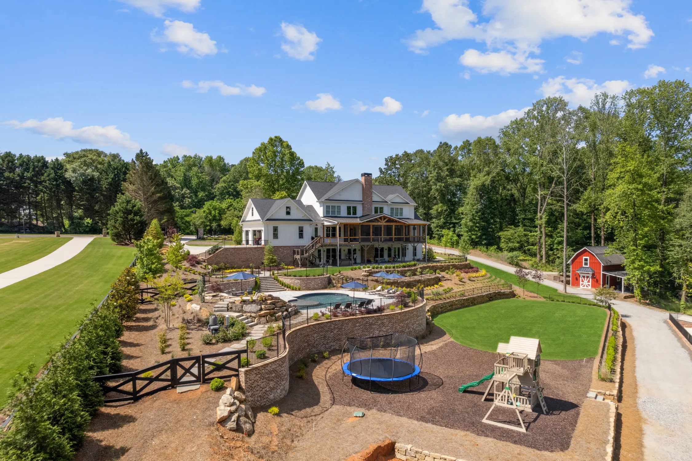 Custom Luxury Farmhouse on Lake Lanier