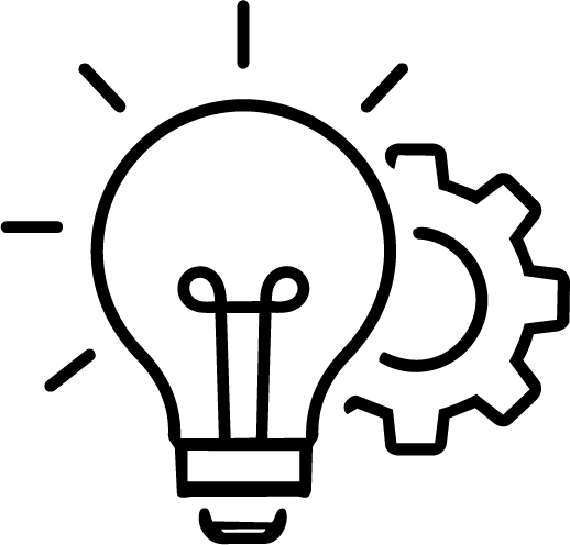 Icono innovación permanente
