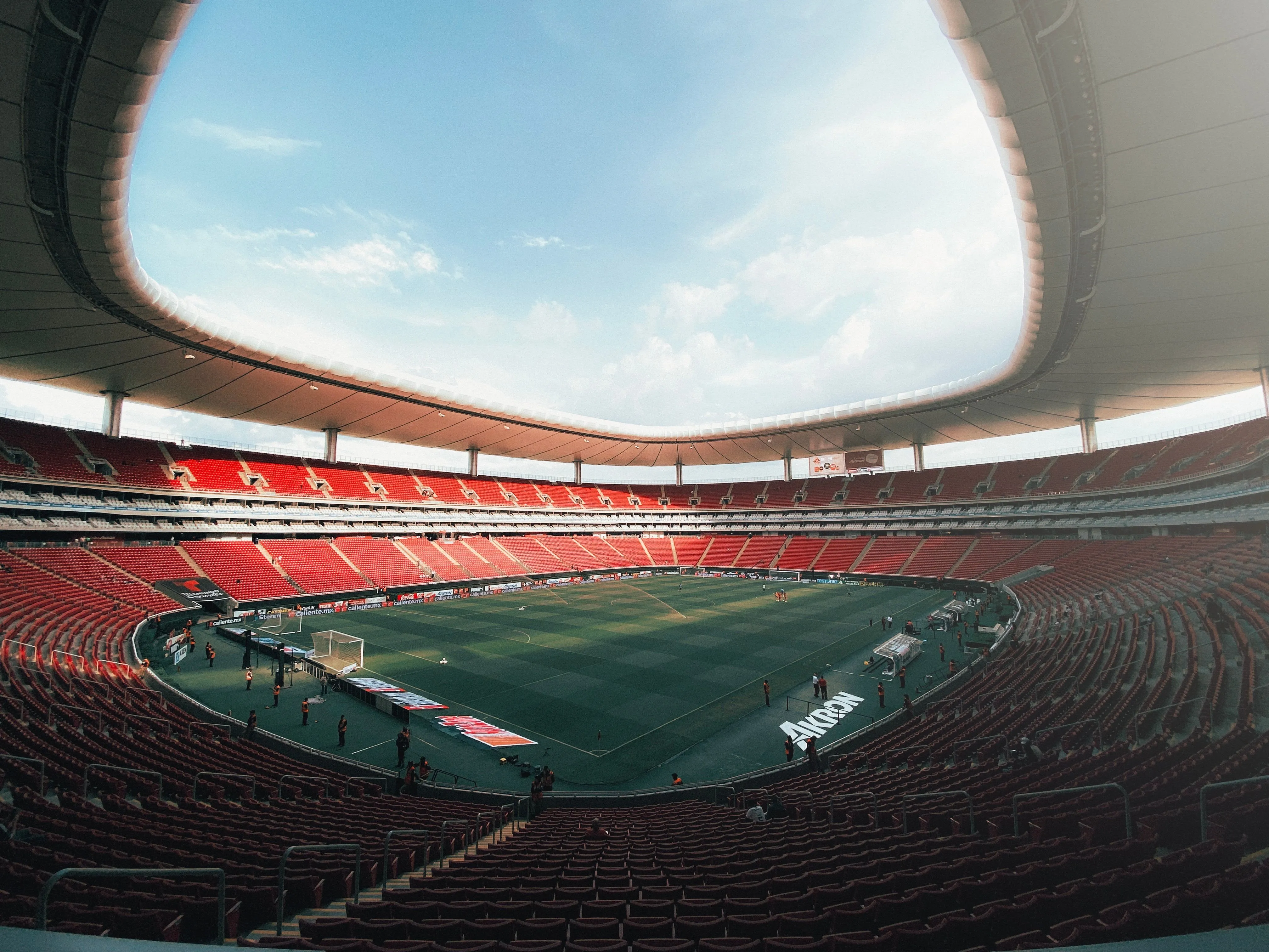 Estadio de fútbol — video en loop pendiente de reemplazo