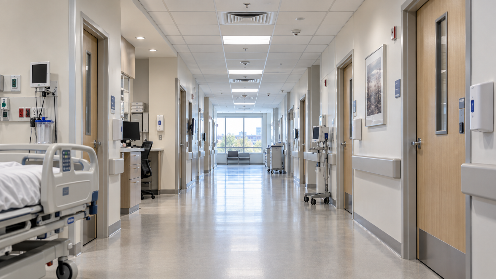 corridor d'un hopital