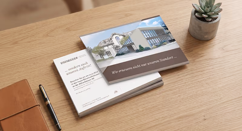 Flyer- und Magazin-Mockup