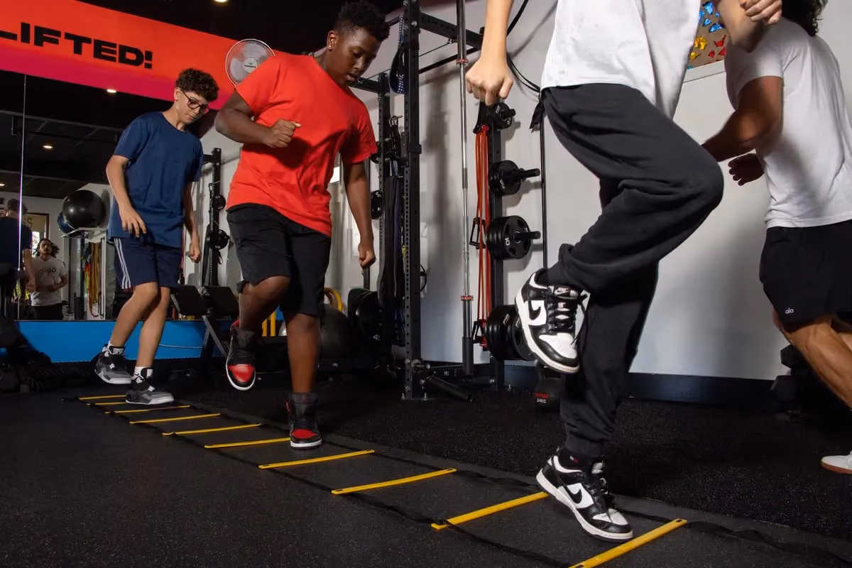 Youth and teen training at Feel Good Fitness
