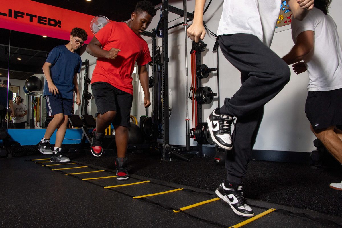 Youth and teen training at Feel Good Fitness