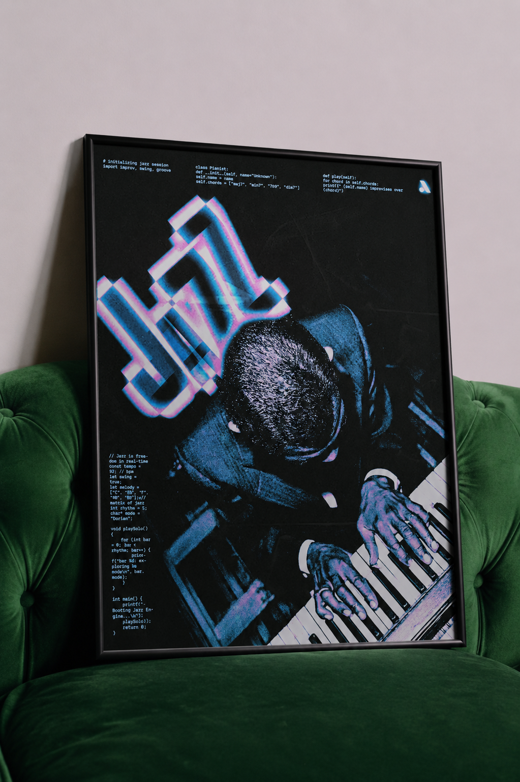 Poster design mockup by Alo Creative