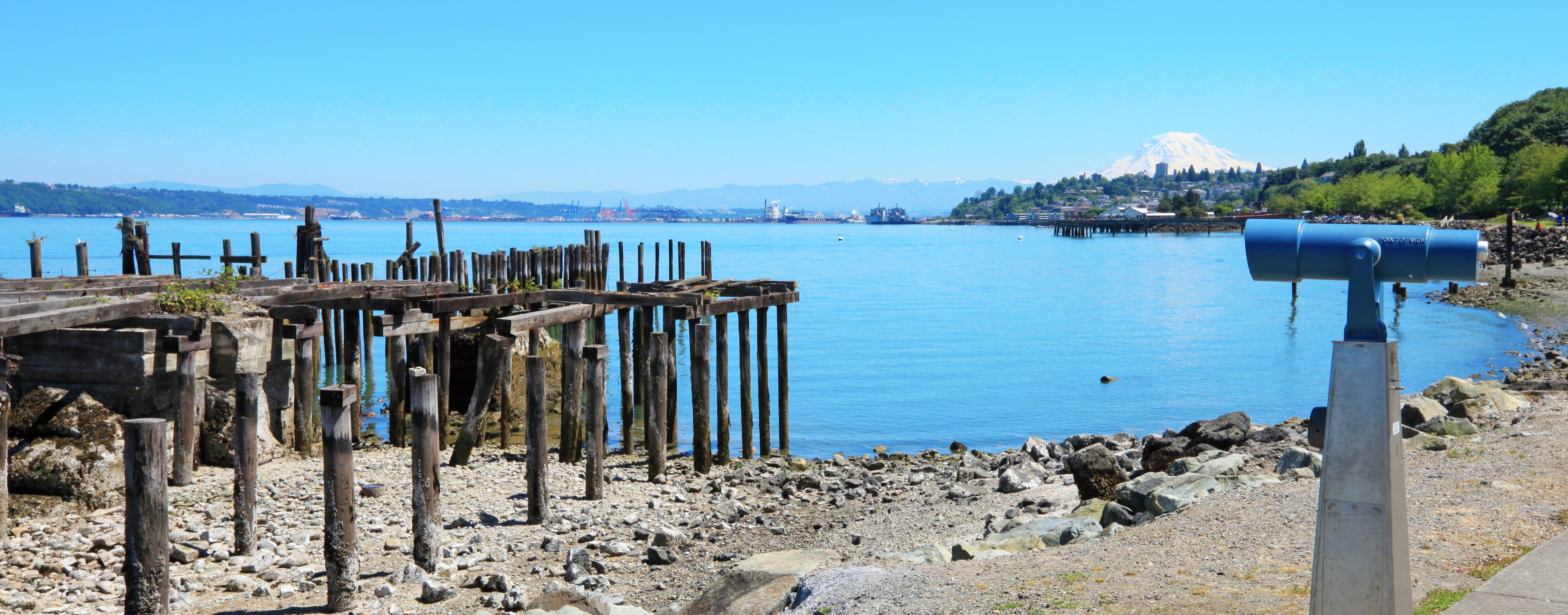 Tacoma Water Front Stock Image