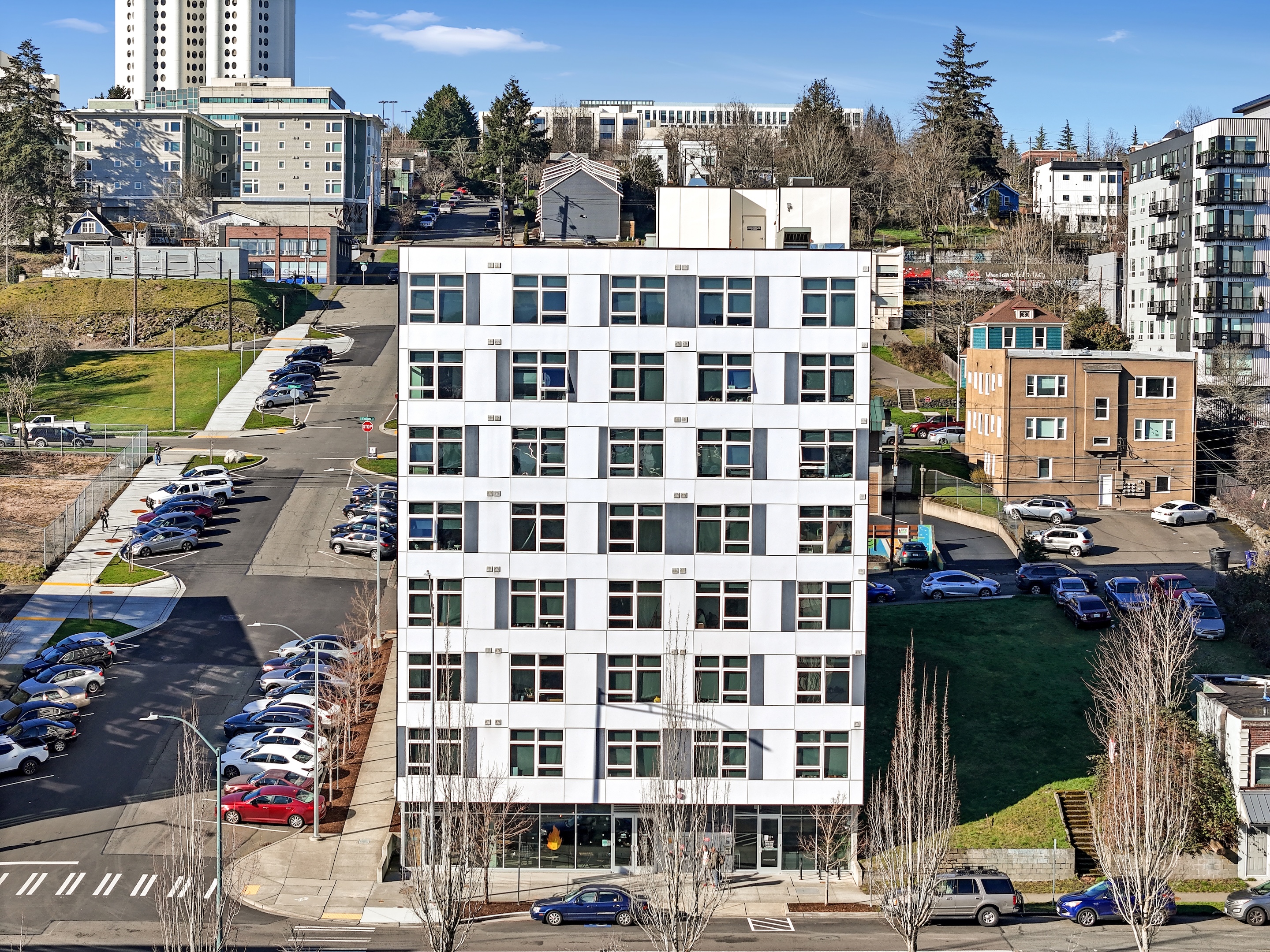 Drone View Of Complex