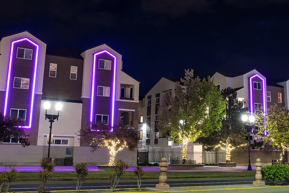 Exterior of community