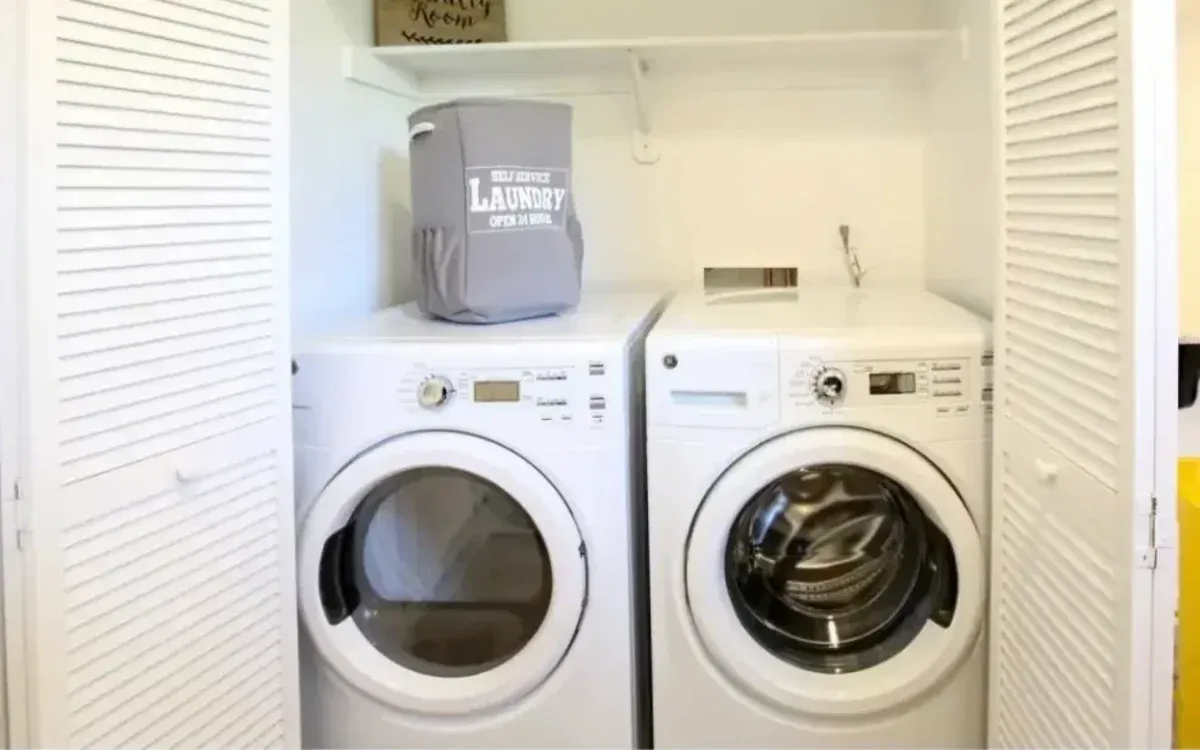Washer and dryer