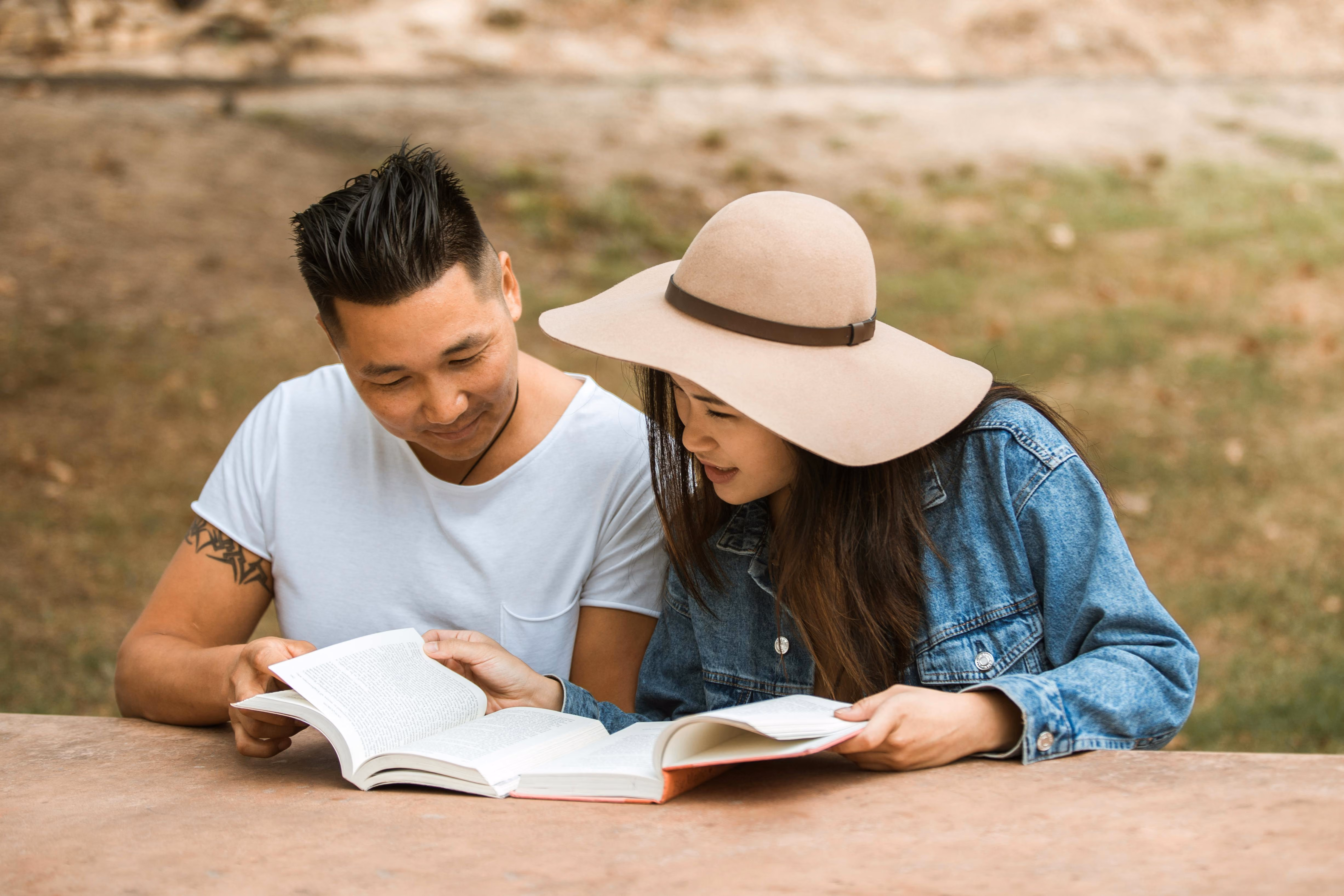 Sitting in park stock image