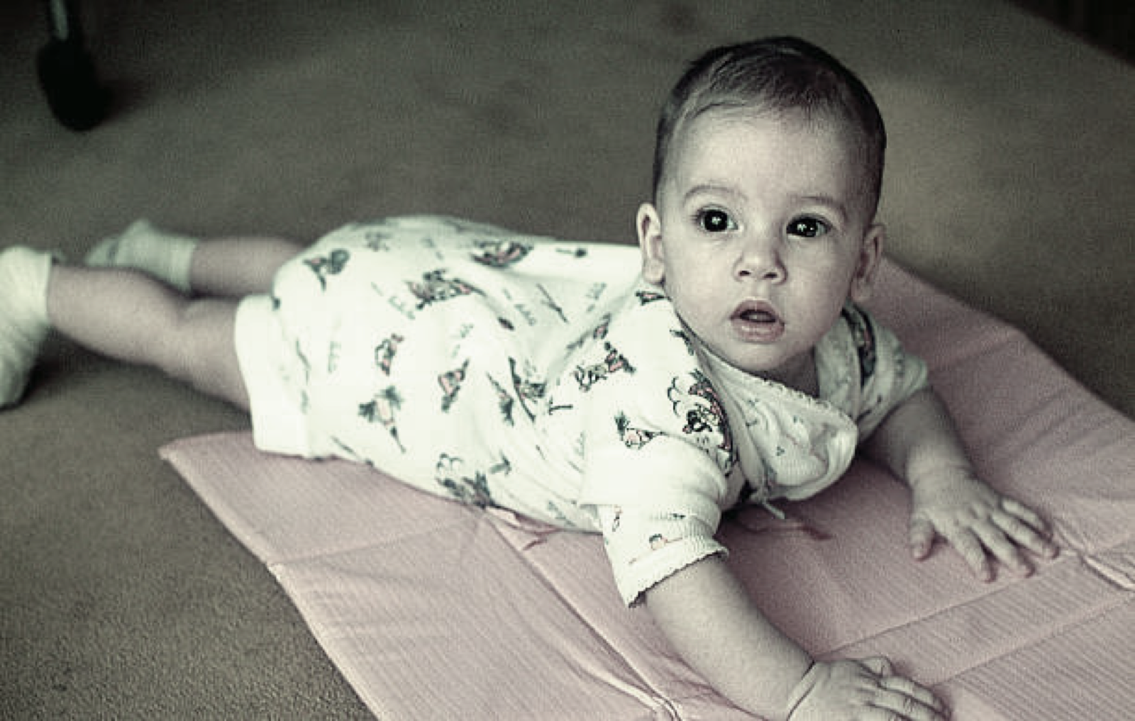 Abdullah Jamil as a baby in 1997