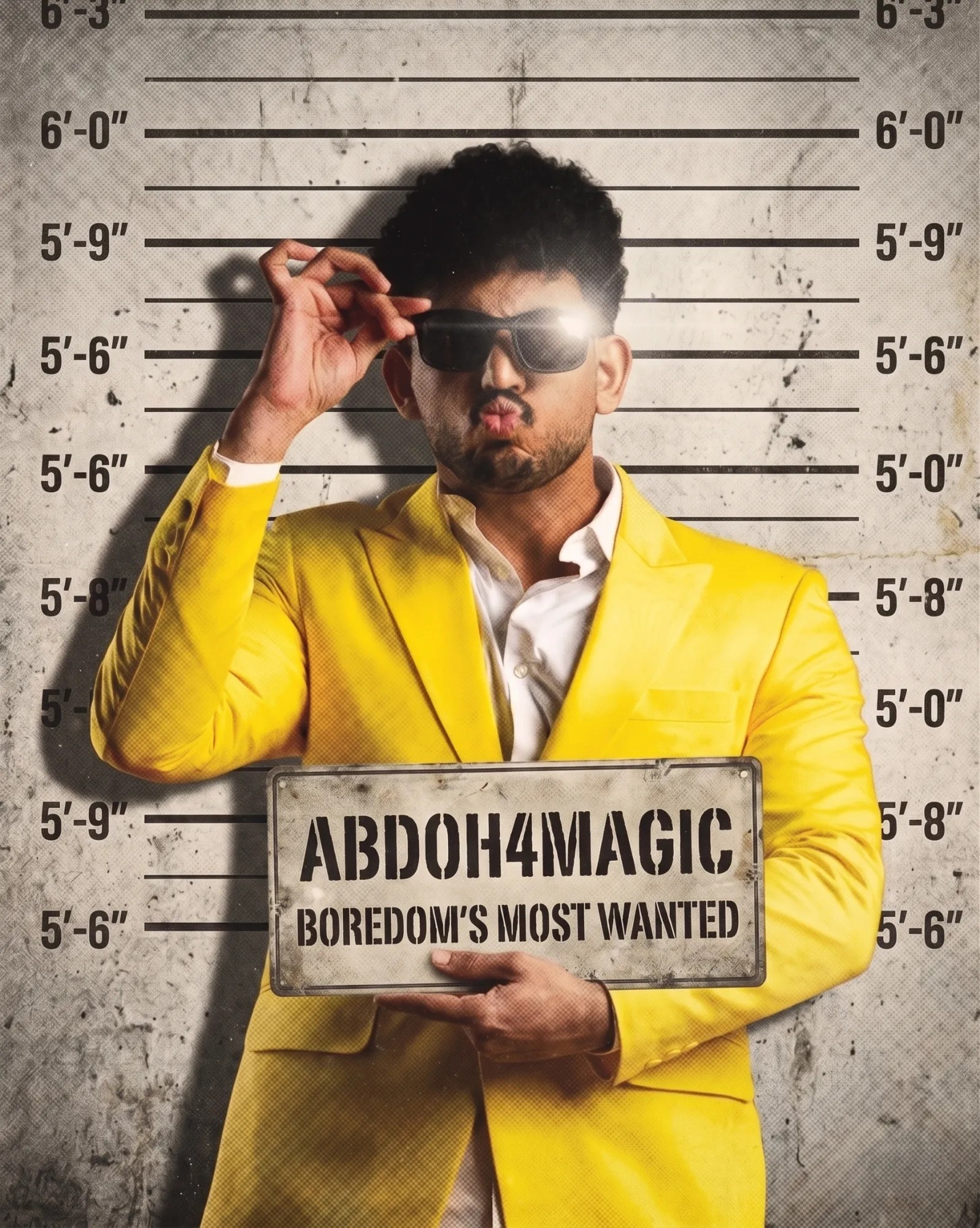 Abdullah Jamil, wanted for crimes against boredom