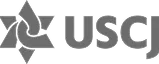 USC logo featuring bold text and a curved triangular emblem.