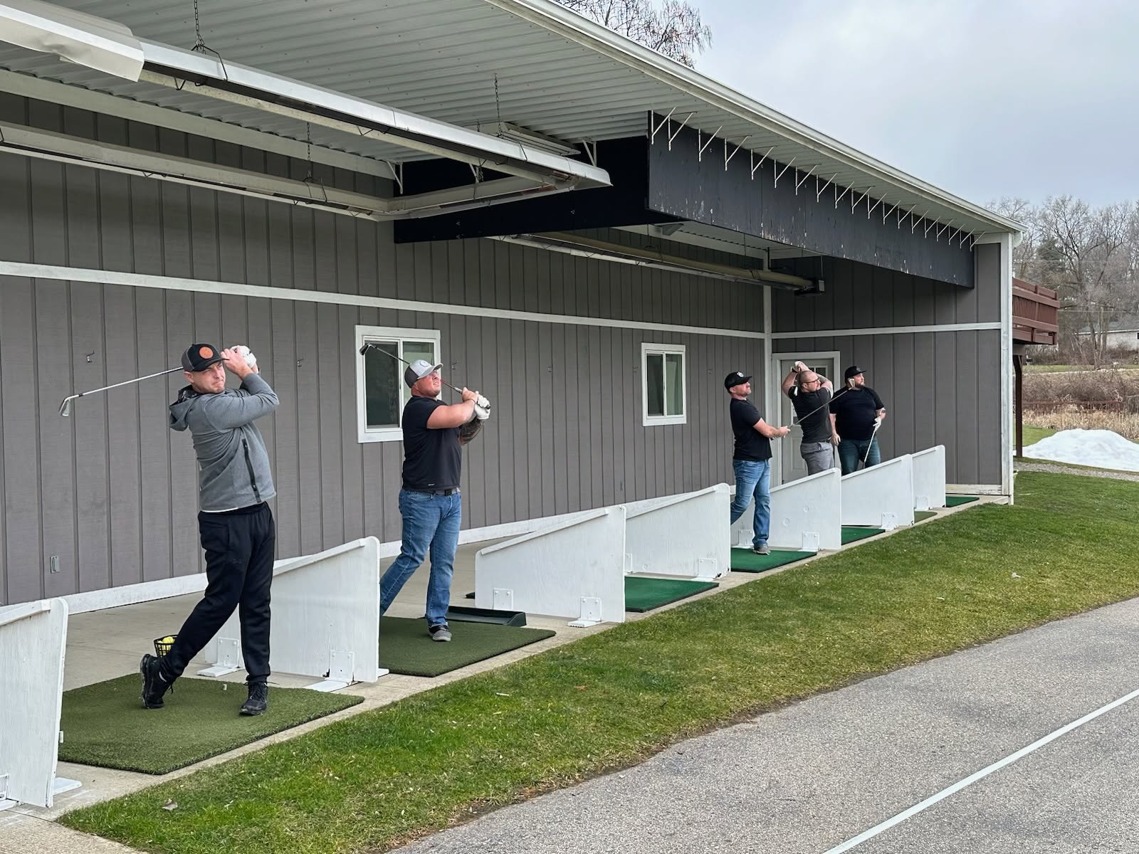 Driving range at Lake Nepessing Golfland