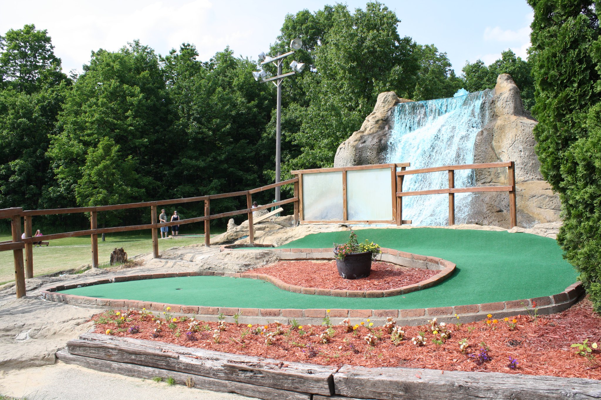 Mini golf course at Lake Nepessing Golfland