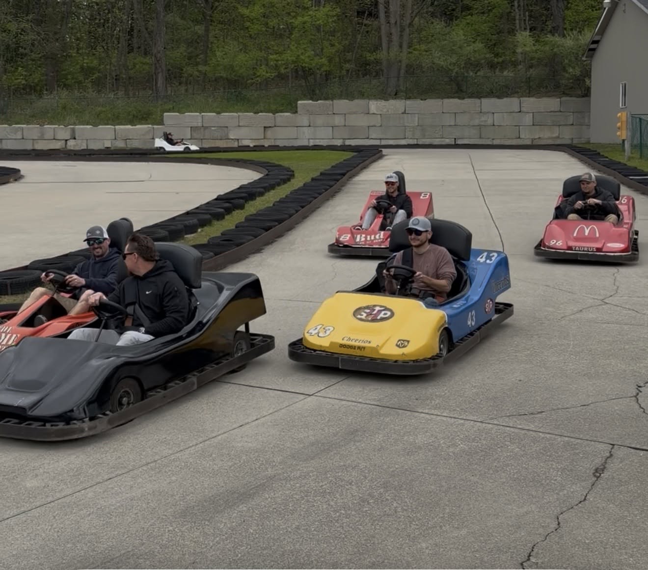 Family day at Lake Nepessing Golfland