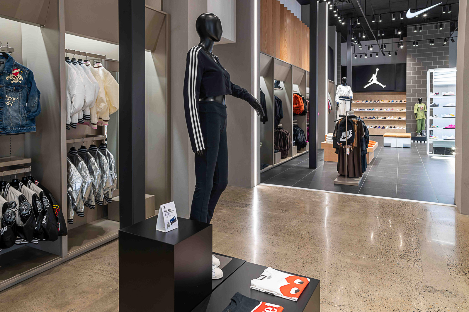 Commercial interior photographed for a Portland business