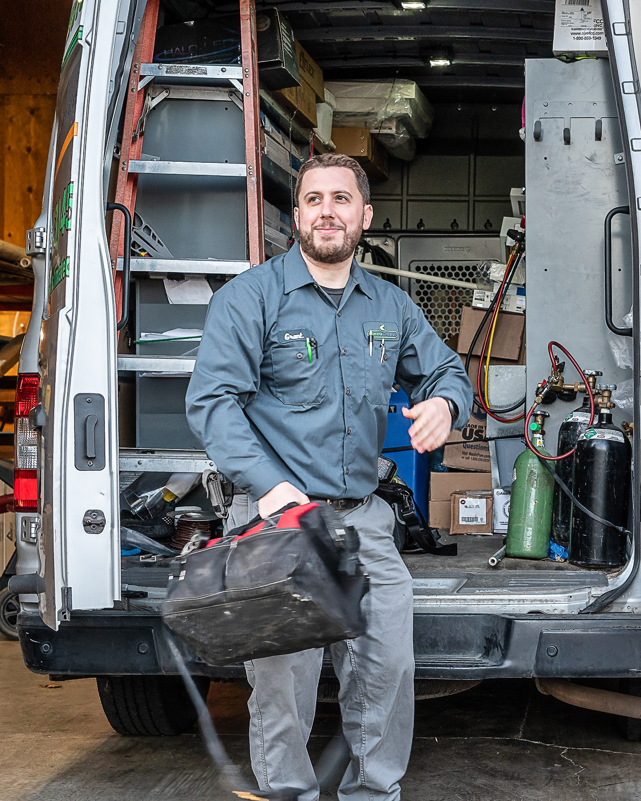 Employees working together in a Portland workplace