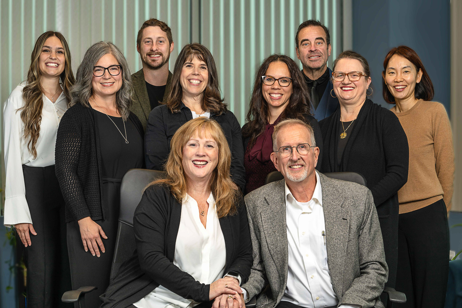 Corporate team group photo in Portland