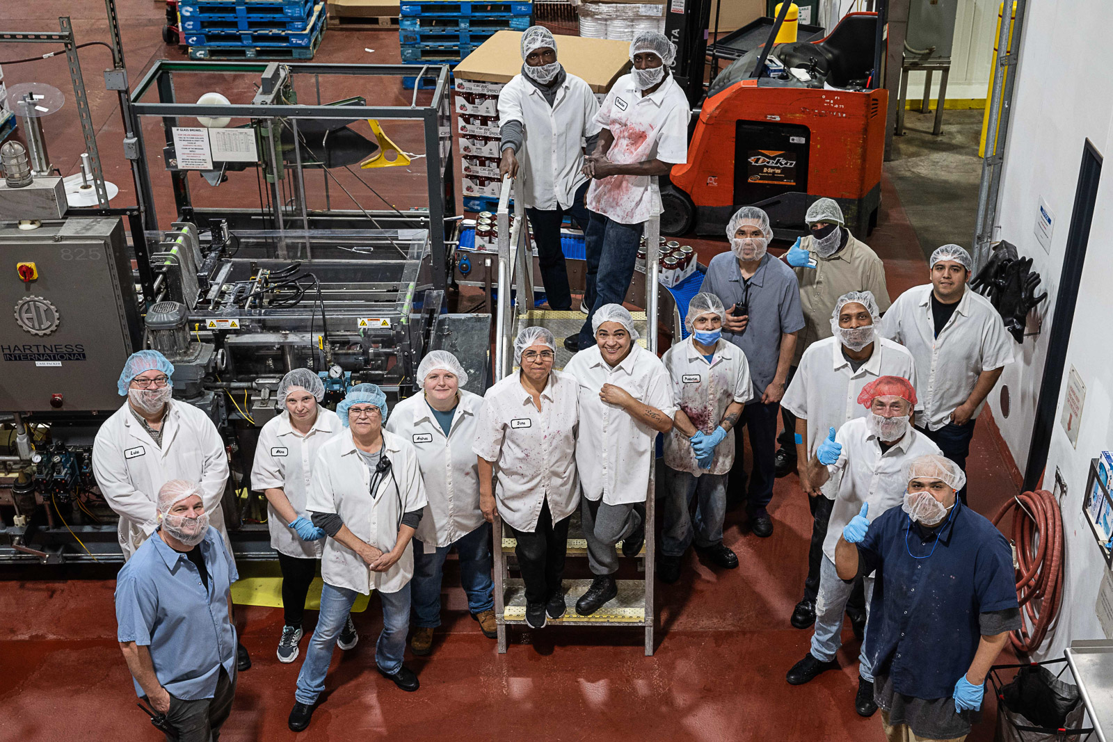 Corporate team group photo in Portland