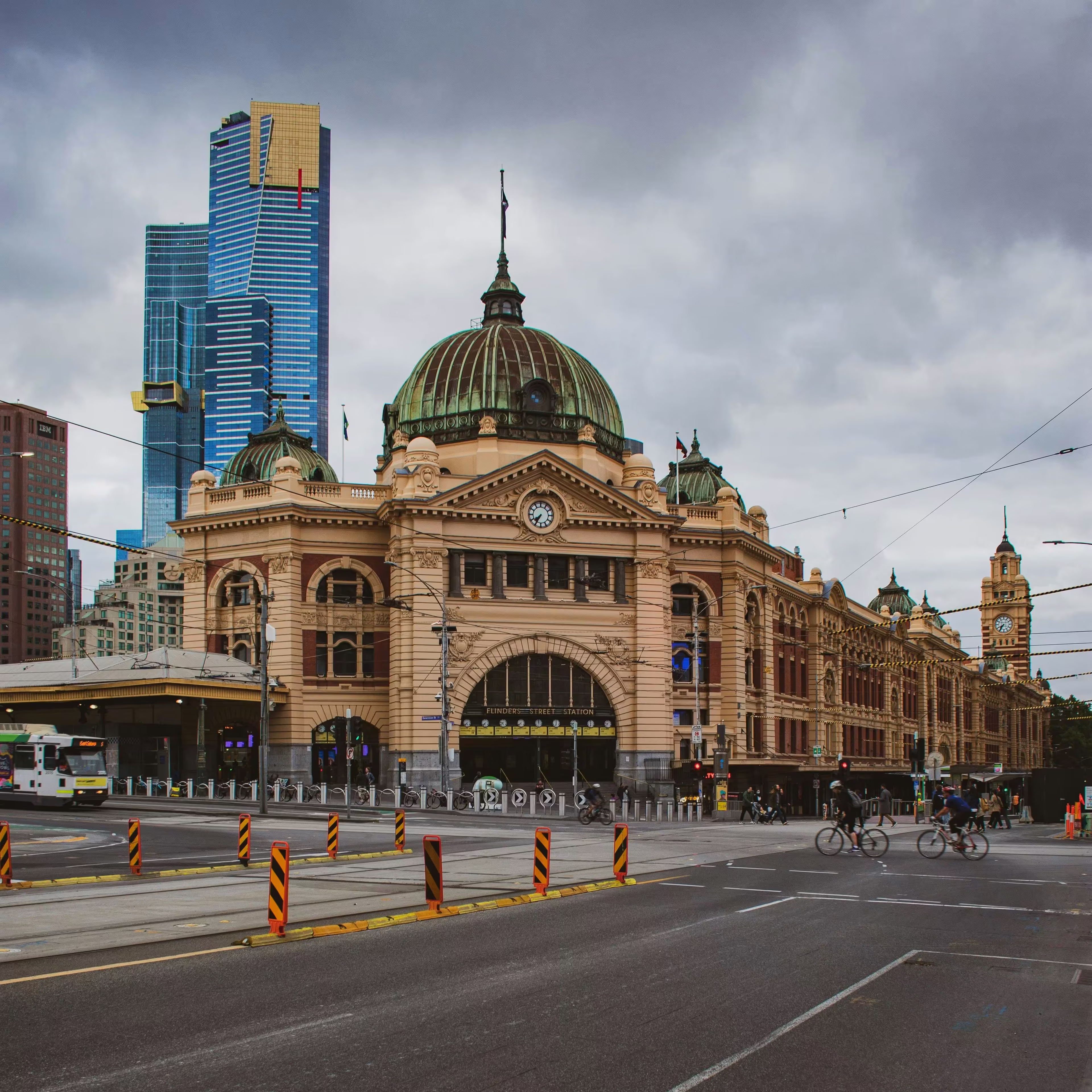 Flinders Street Station in Melbourne, immigration lawyers across Australia