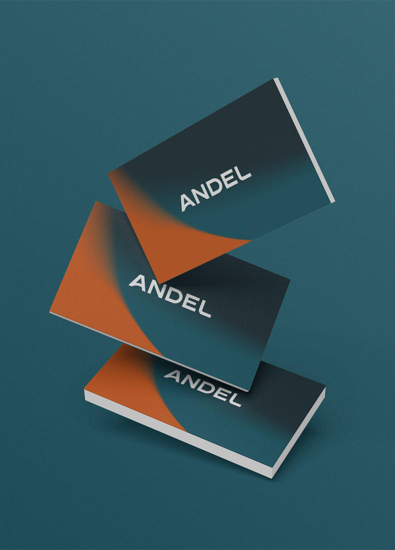 Andel Resources brand identity design by Four Stripes, image 8.