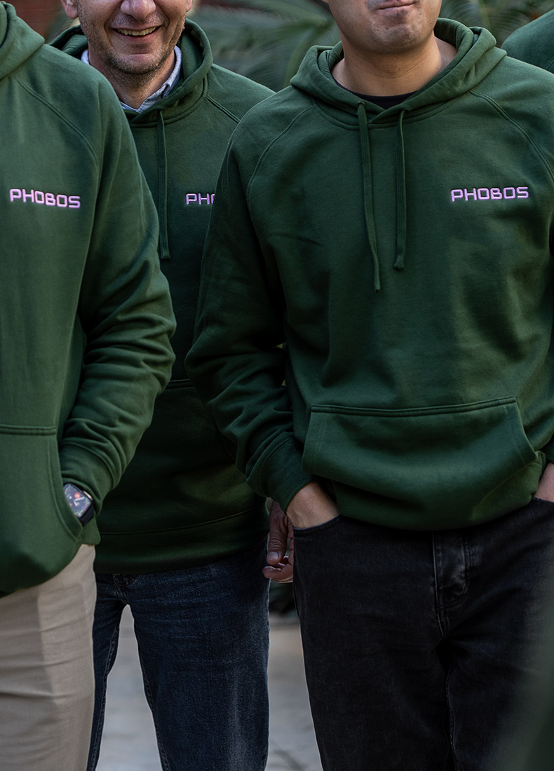 The Phobos website by Four Stripes, image 3.