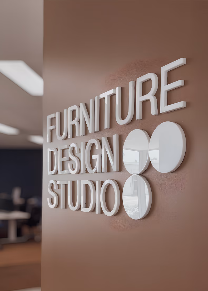 Furniture Design Studio brand identity design by Four Stripes, image 8.