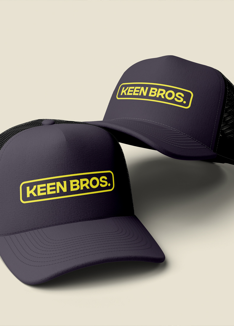 Keen Bros brand identity design by Four Stripes, image 12.