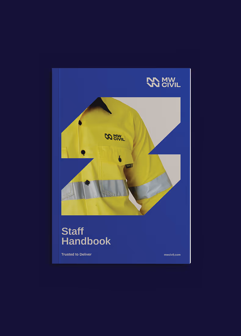 MW Civil brand identity design by Four Stripes, image 8.