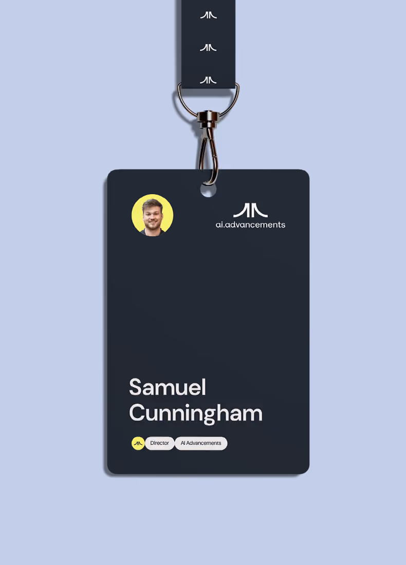 AI Advancements brand identity design by Four Stripes, image 15.