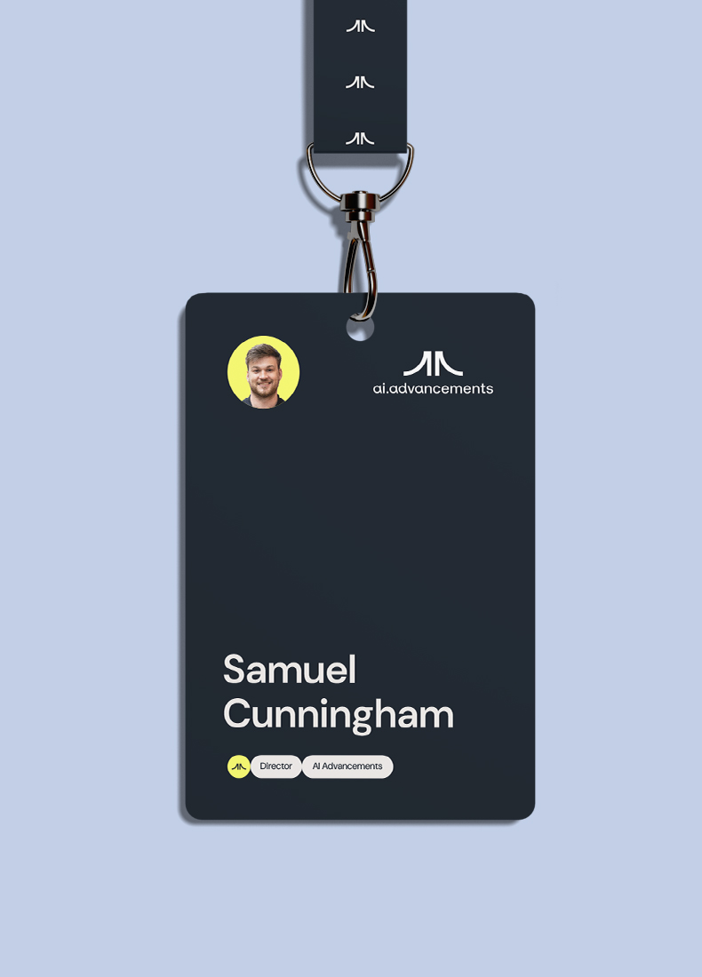 AI Advancements brand identity design by Four Stripes, image 15.