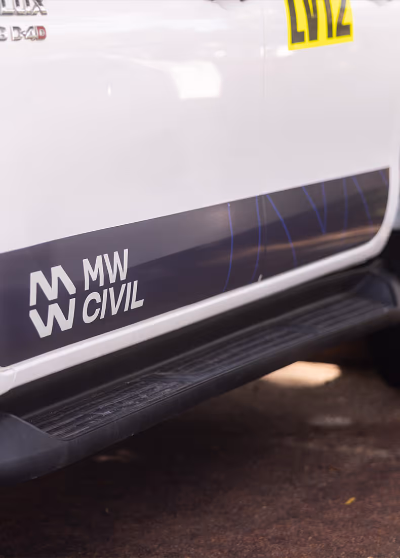 MW Civil brand identity design by Four Stripes, image 12.