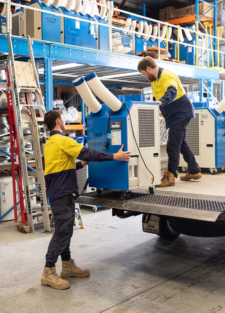 The Aircon Hire Australia website by Four Stripes, image 8.