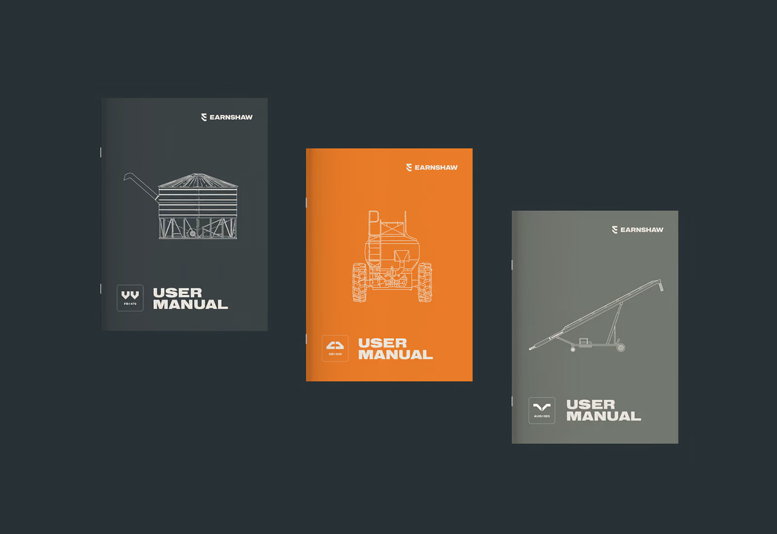 Earnshaw brand identity design by Four Stripes, image 6.