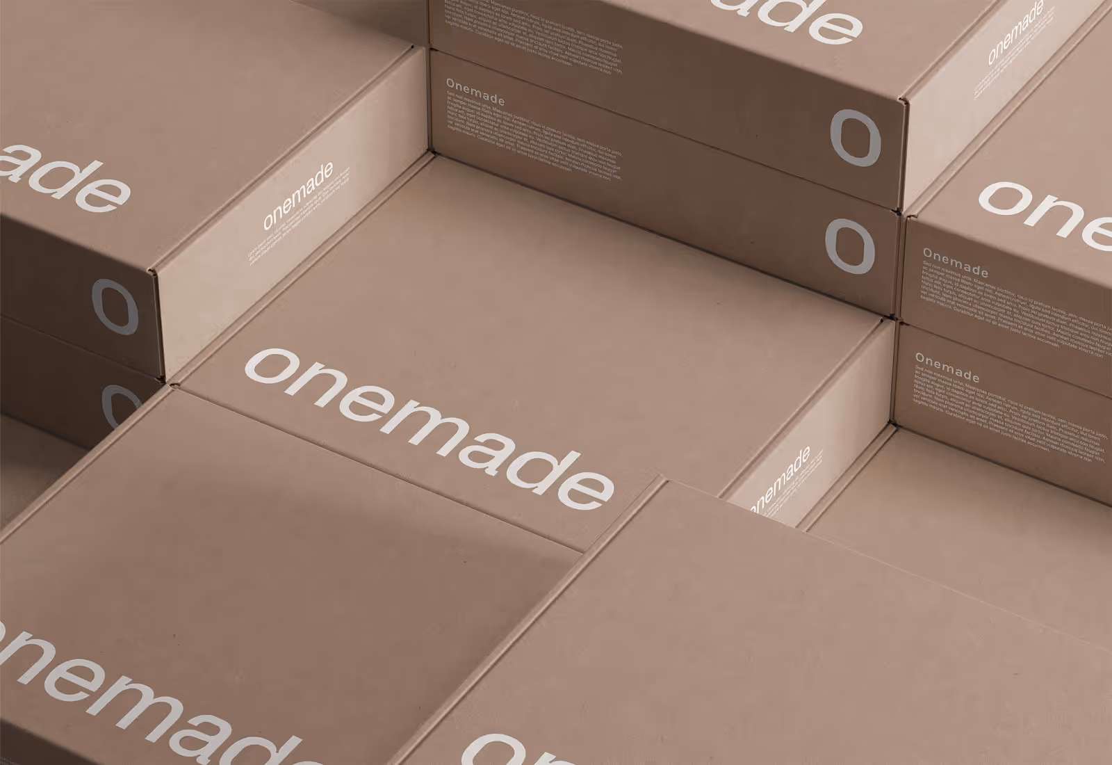Onemade brand identity design by Four Stripes, image 10.
