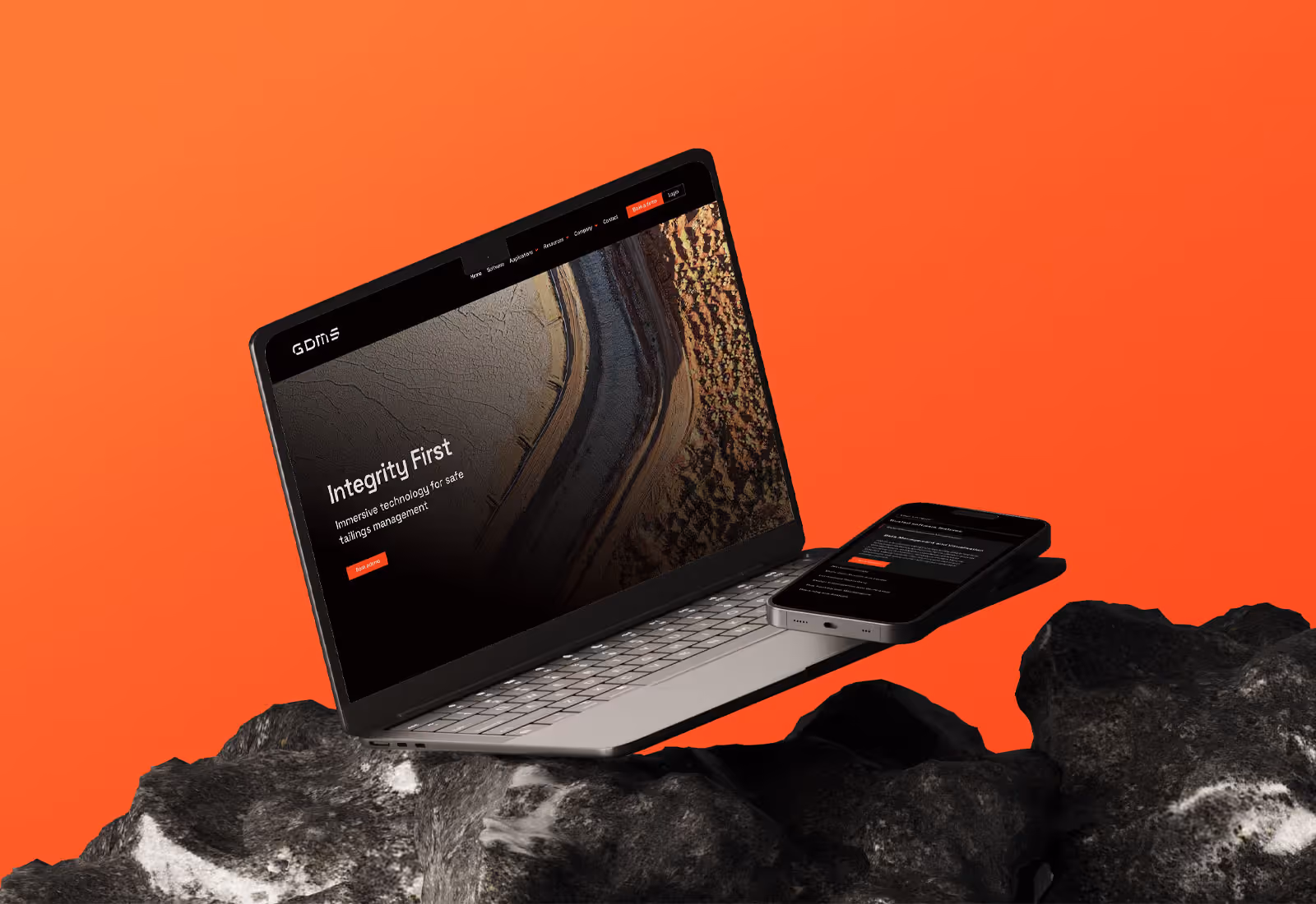The GDMS website, designed and built in Webflow by Four Stripes.