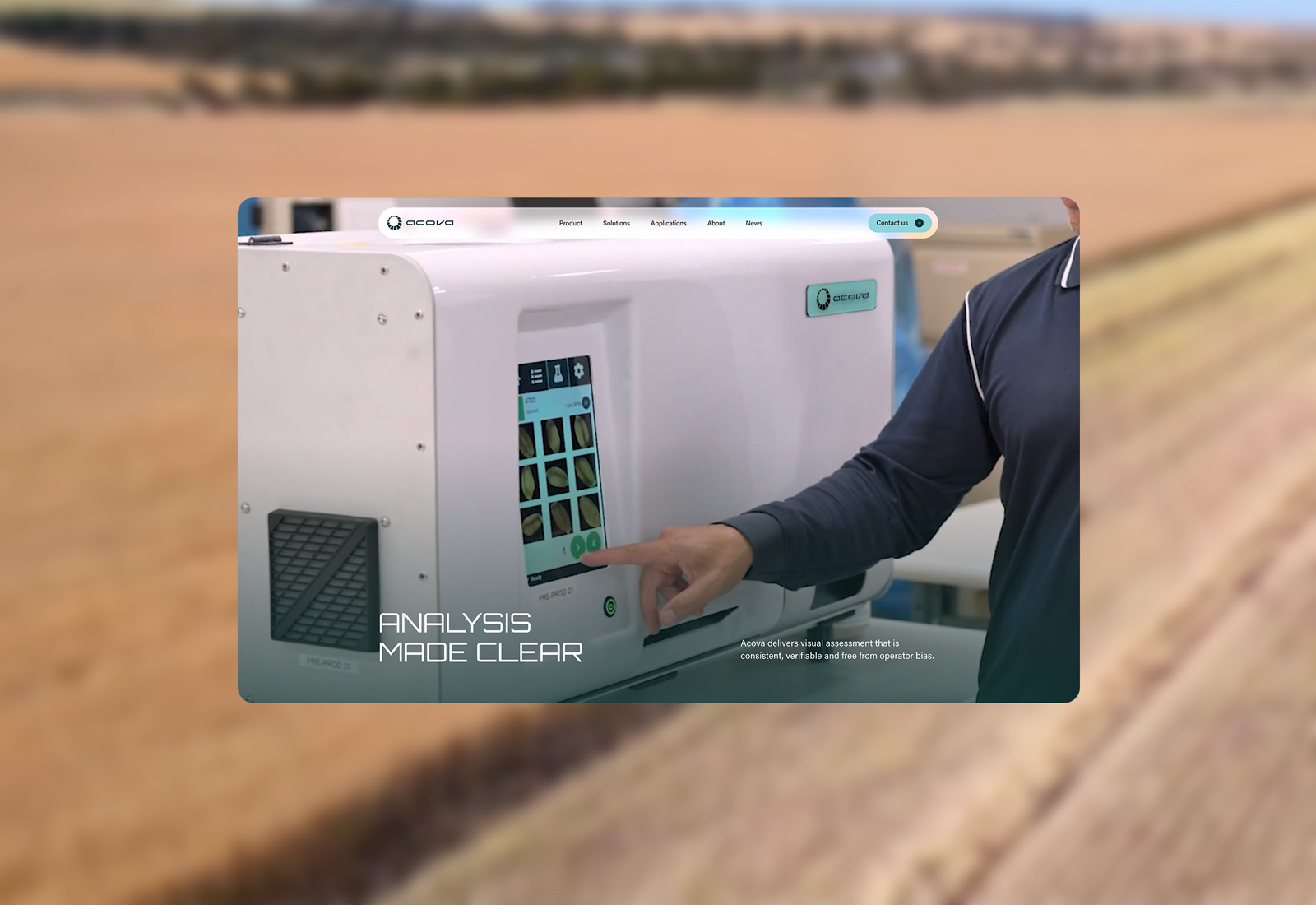 Acova Digital project by Four Stripes.