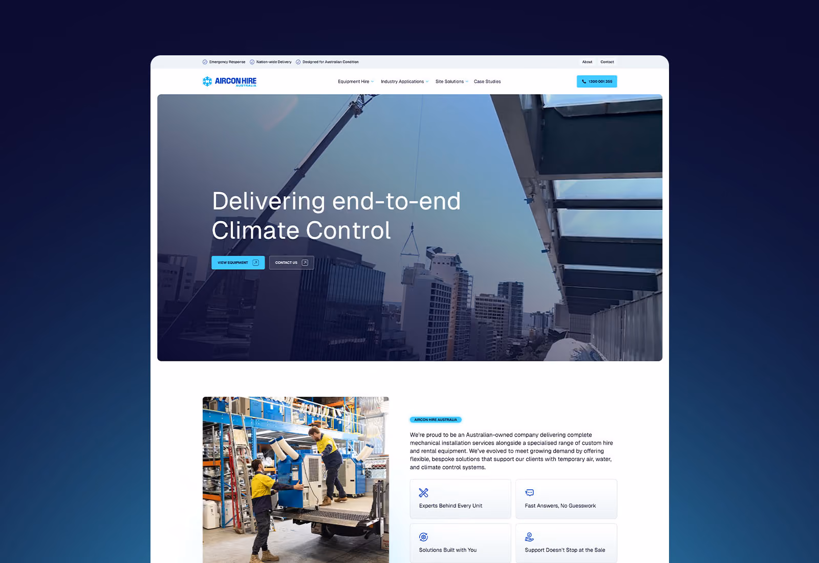 Aircon Hire Australia Digital