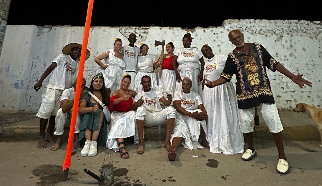 With the Ballumbrosio family in El Carmen