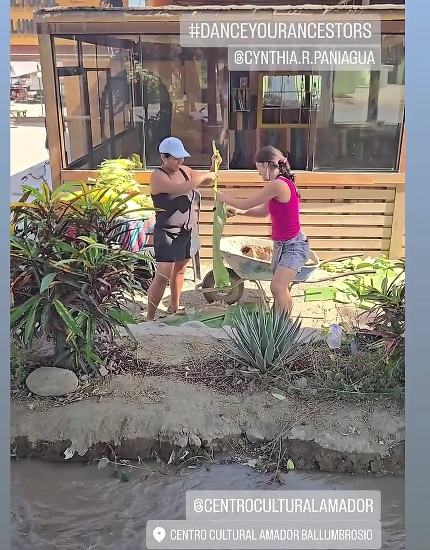 Dancing at the Centro Cultural Amador Ballumbrosio